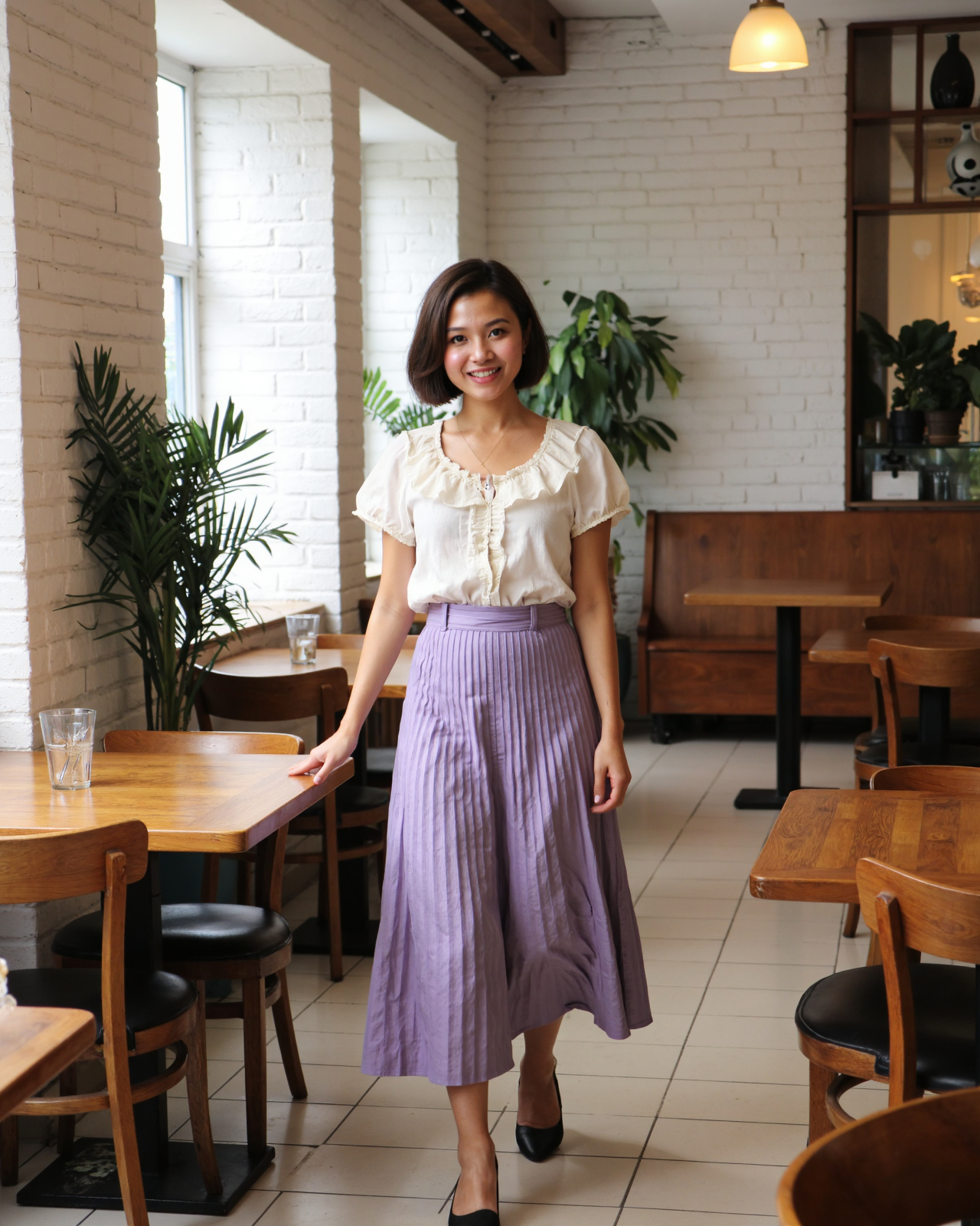 Template example Coffee Catch Up 3 (female)